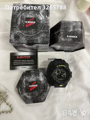 Casio G Shock classic two tone strap часовник black dial