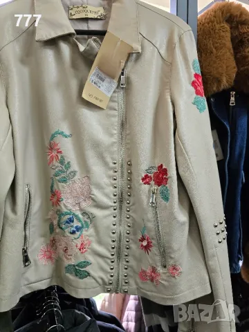 дамско кожено яке, снимка 4 - Якета - 48495550