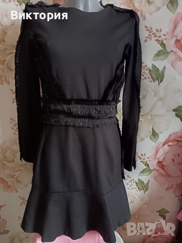 черна рокля H&M, снимка 5 - Рокли - 52901683