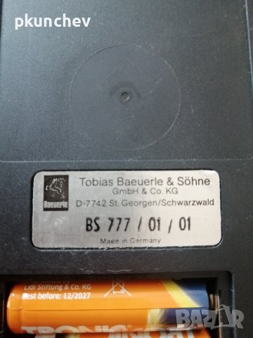 Таймер BAEUERLE BS 777 Darkroom Timer, снимка 4 - Друга електроника - 42497010
