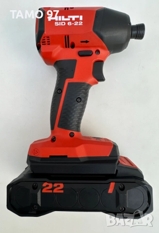 Hilti SiD 6-22 Nuron - Безчетков импакт 2х22V 4.0Ah 2025 като нов!, снимка 3 - Винтоверти - 52656946