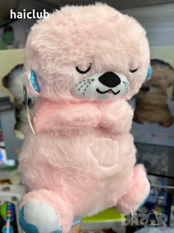 Дишаща играчка/Дишащо мече/Дишаща видра/Breath toy, снимка 15 - Плюшени играчки - 48576182