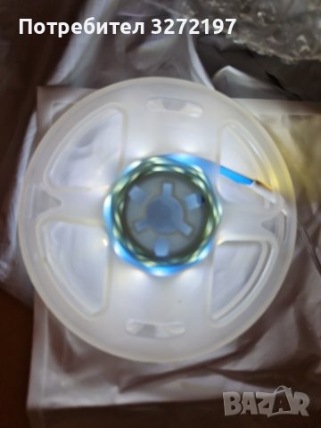 Лед светеща лента със сензор за включване,изключване,бяла светлина,1 метър, снимка 12 - Лед осветление - 41081041