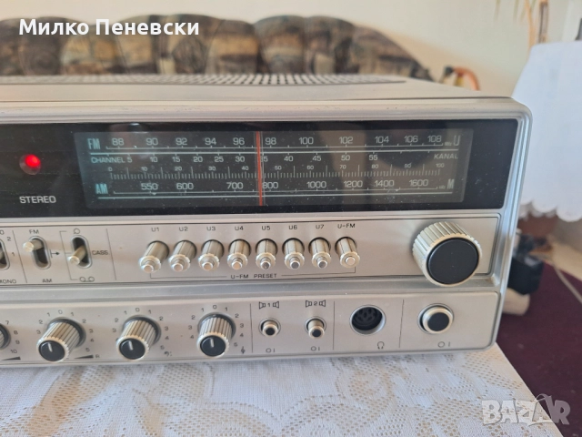 NORDMENDE 8500 SC  9.163A VINTAGE HI FI STEREO CASSETTE FM RECEIVAR.MADE IN WEST GERMANY.YAHRE 1978., снимка 4 - Ресийвъри, усилватели, смесителни пултове - 52927584