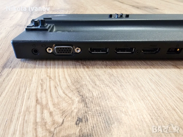 Lenovo ThinkPad Ultra Docking Station 40AJ за T480, T580, T590, T495, L480, P43s P52s P53s и други, снимка 3 - Лаптоп аксесоари - 53667965