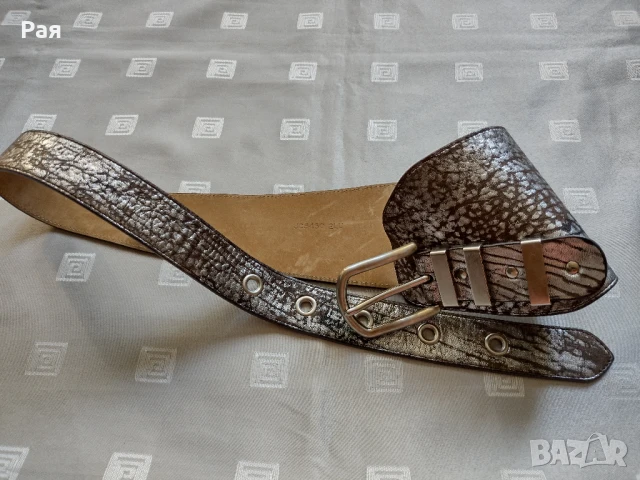 Кожен колан Jil Sander, снимка 4 - Колани - 50712495