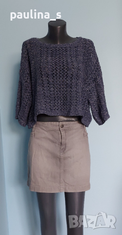 Еластична дънкова пола "H&M"® / голям размер , снимка 6 - Поли - 36303141