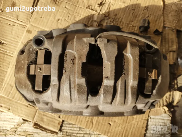 Спирачен Апарат Ляв Brembo Porsche Cayenne 3.0D 92A/2012г, снимка 2 - Части - 48149435