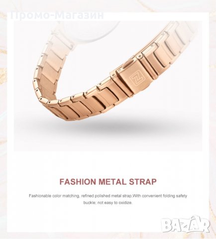 Дамски часовник NAVIFORCE Oculus Rose Gold/White 5016 RGW., снимка 14 - Дамски - 34739861