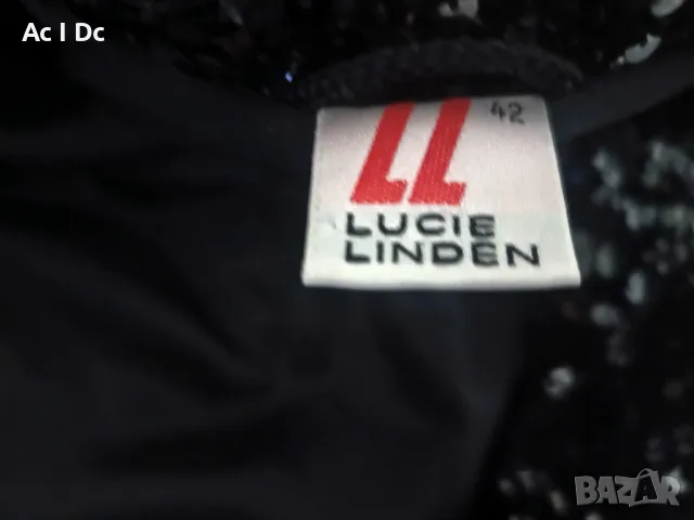 Винтидж сако с пайети Ultrablack, снимка 5 - Сака - 48158674