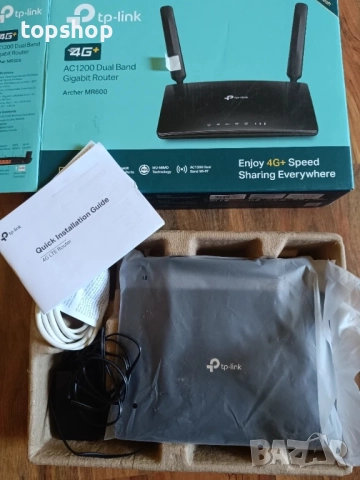 Рутер TP-Link Archer MR600 AC1200 Archer MR600, снимка 5 - Рутери - 51636306