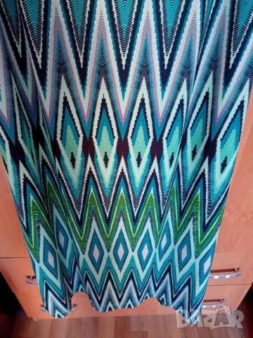 Дълга зелена рокля , снимка 6 - Рокли - 51548435