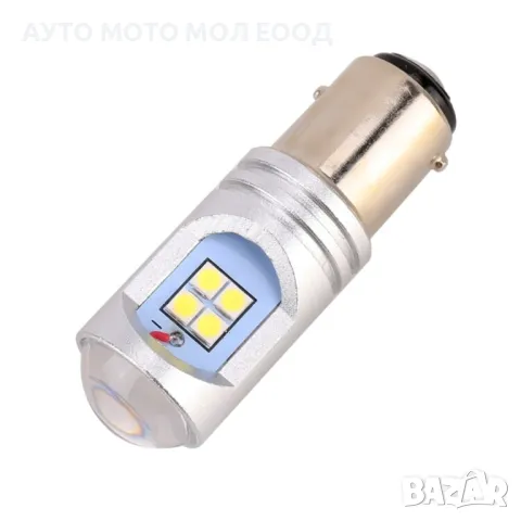 LED диодни крушки с двойна светлина - P21/5W, BA15D Canbus Error Free., снимка 6 - Аксесоари и консумативи - 50420782