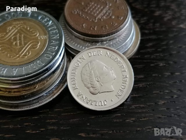 Монета - Холандия - 25 цента | 1980г., снимка 2 - Нумизматика и бонистика - 34259493