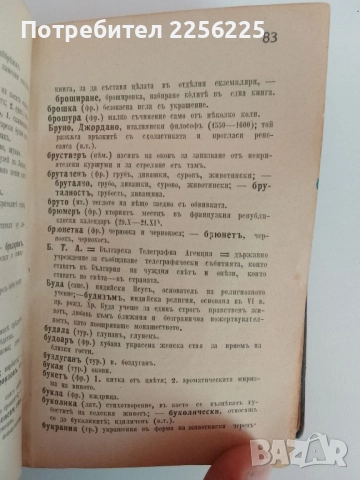 Речник на чуждите думи 1926г, снимка 3 - Специализирана литература - 51561531