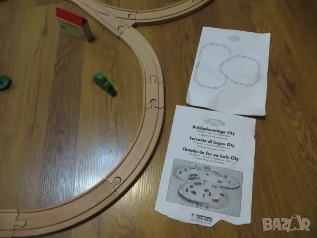 Дървено влакче, снимка 11 - Влакчета, самолети, хеликоптери - 48804341