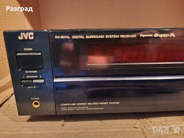 Ресийвър  JVC  RX-801VL, снимка 2 - Ресийвъри, усилватели, смесителни пултове - 40629110