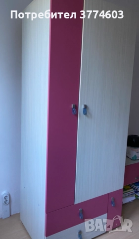 Продавам мебели за детска стая за момиче