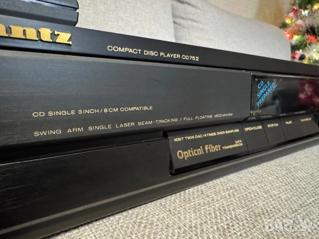 Marantz CD75II CD-75 Mk2 TDA1541A CDM1 Mk2 Cd player. Компакт диск плеър. , снимка 3 - Ресийвъри, усилватели, смесителни пултове - 52678443