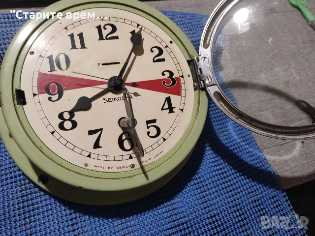 ⚓ Корабен Часовник SEIKOSHA  TOKYO   JAPAN , снимка 7 - Стенни часовници - 53054353