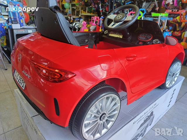 MERCEDES-BENZ 12V Акумулаторна кола CLS 350 червен, снимка 5 - Други - 53849507