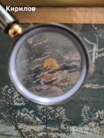 Гоблен "Лунна зима", снимка 6 - Гоблени - 52980786