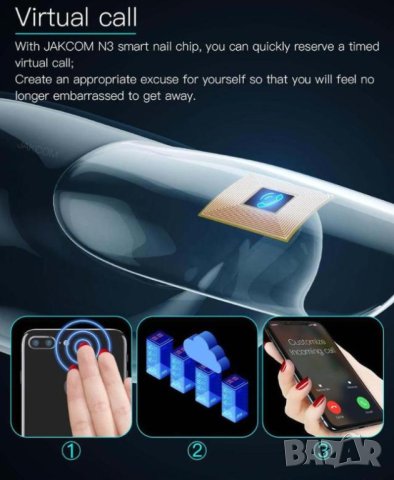 Anti UV Универсален Смарт Нокът IOT Радио Индуктивен Чип Интернет на Нещата Android NFC Apple iOS iC, снимка 13 - Смарт гривни - 41381189