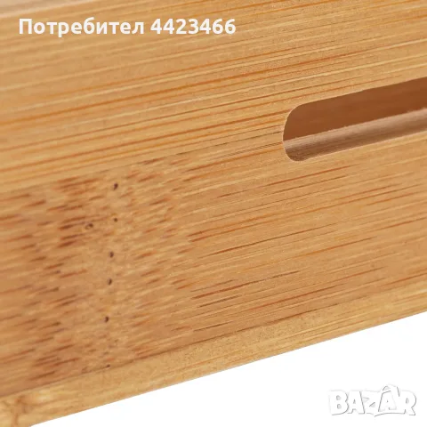 Бамбукова поставка за подправики, снимка 5 - Други стоки за дома - 56247022