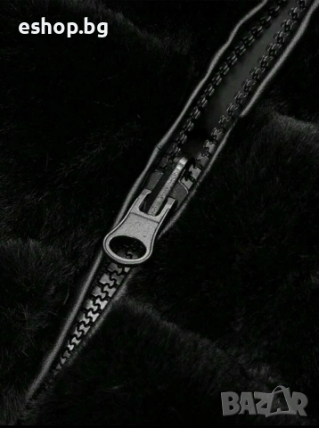 Дамско двулицево пухено яке с качулка, снимка 10 - Якета - 52967993