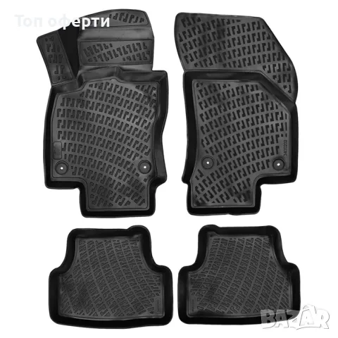 Гумени стелки RizLine съвместими с Audi A3 2015- 2019