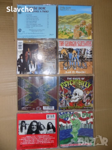 Компакт дискове на -Little Feat / The Georgia Satellites / The Roots Of Psychobilly /Ugly Kid Joe, снимка 8 - CD дискове - 39532354