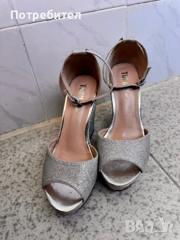 Официални обувки на платформа, снимка 5 - Дамски елегантни обувки - 50877357