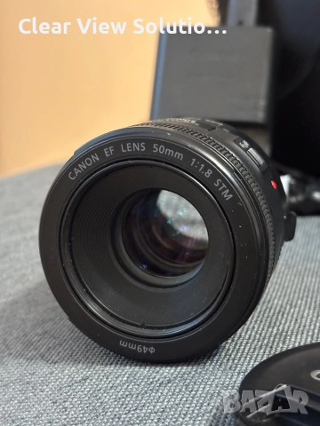 Canon EOS M50 + 2 обектива + аксесоари, снимка 3 - Фотоапарати - 52018909