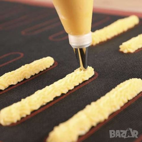 Силиконова подложка за печене 30х40см, снимка 5 - Прибори за хранене, готвене и сервиране - 41767372