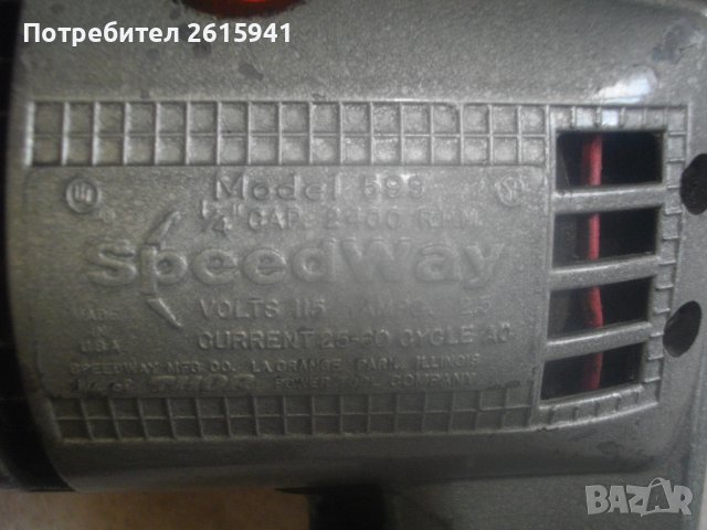 Made in USA-НОВ Мини Ел.Шмиргел-Работи На 110 Волта-Професионален-Висок Клас-Лимитиран-SPEED WAY, снимка 11 - Други инструменти - 42354137