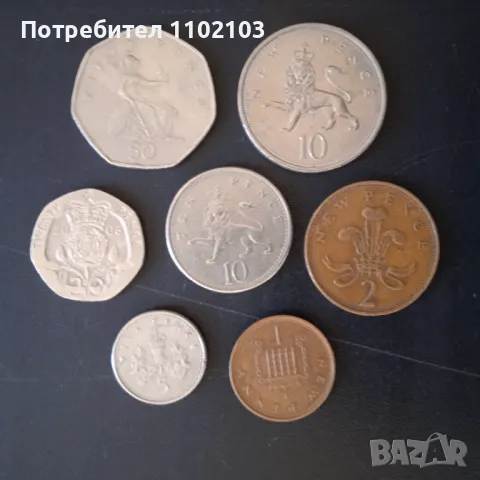 Монети Англия 3