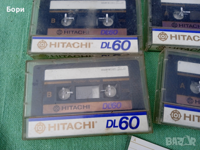 HITACHI DL 60 на един запис, снимка 4 - Аудио касети - 36423301