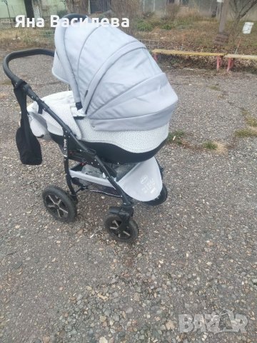 Комбинирана бебешка количка Baby Merc Zippy 3 в 1, снимка 1 - Детски колички - 40010319