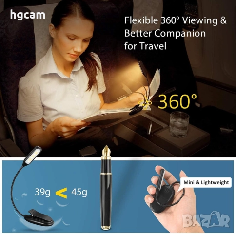 LED лампичка с гъвкаво рамо и защипване GARV R888, снимка 5 - Лед осветление - 52367597