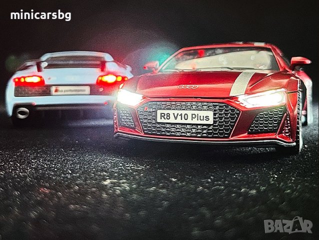 Метални колички: Audi R8 V10 Plus (Ауди), снимка 6 - Колекции - 41577285