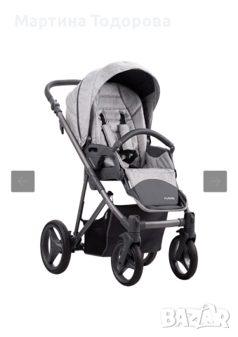 Бебешка количка Bebetto 2 в 1- FLAVIO 04, снимка 2 - За бебешки колички - 44695581