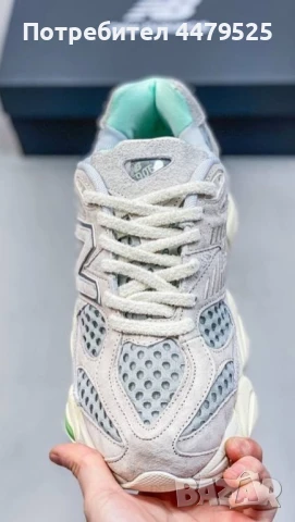 Нови дамски маратонки New balance 9060 grey, снимка 2 - Маратонки - 51005000