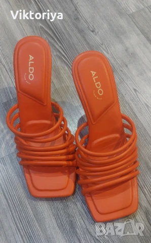 Дамскй сандали на висок ток, снимка 3 - Сандали - 51240297