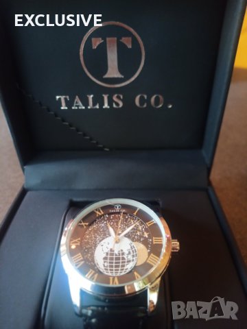 Мъжки Talis Co автоматичен часовник - въртящи звезди! светещи стрелки