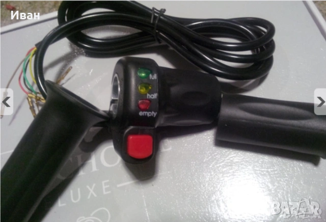 Масур за газ електрически скутер, велосипед 48V, 36V, 60V и 24V , снимка 8 - Части - 53135401