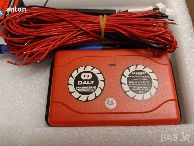 DALY BMS 150A 16S Active equalizer WiFi Bluetooth LFP LiFePO4 контролер литиева батерия акумулатор, снимка 2 - Друга електроника - 53367298