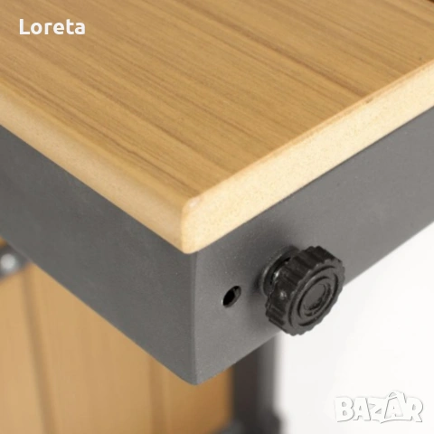 Градински комплект KANZA - модулен ъглов диван от алуминий с удобни възглавници и маса, снимка 7 - Градински мебели, декорация  - 53374194