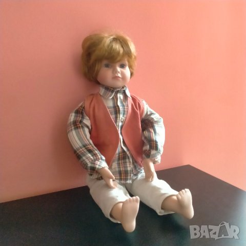 Порцеланова кукла Deko-Puppe 47 см, снимка 8 - Колекции - 41486308