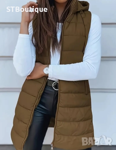 💖 Дамски елек с V-образно деколте 💖, снимка 8 - Елеци - 52303094