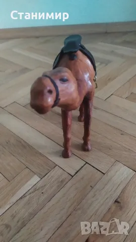 Камила от естествена кожа, снимка 5 - Декорация за дома - 48367141